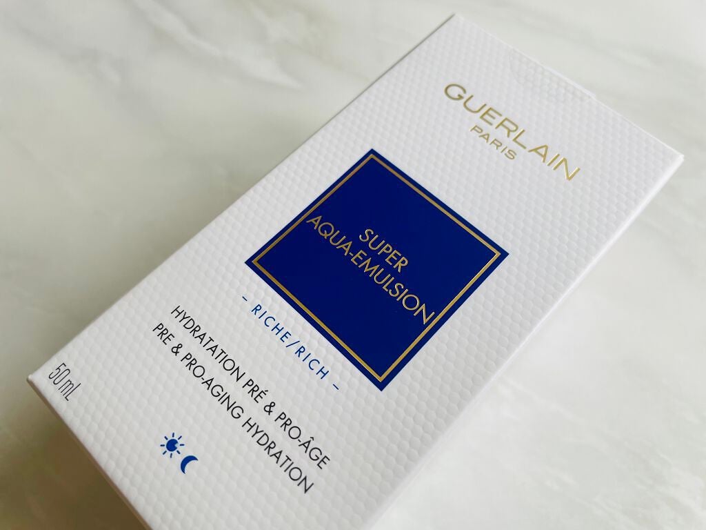 スーパー アクア エマルジョン リッチ/GUERLAIN/乳液を使ったクチコミ(2枚目)