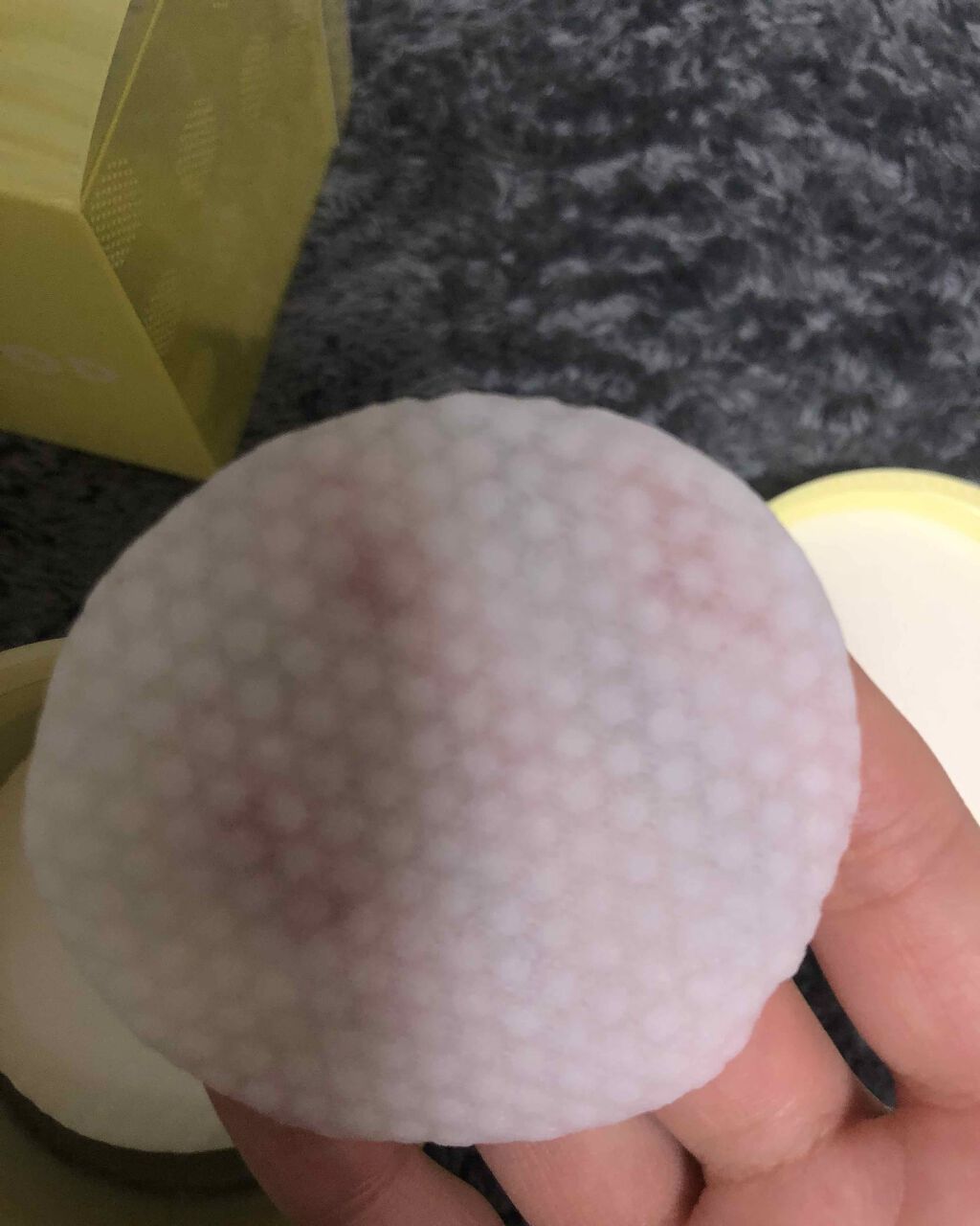 マイルドピーリングパッド L/PUFFY POD/トナーパッドを使ったクチコミ（2枚目）