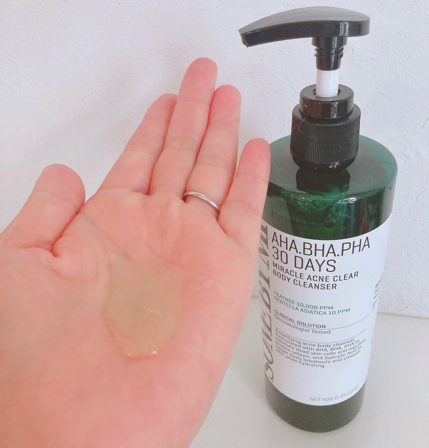 AHA·BHA·PHA 30デイズミラクルアクネボディクレンザー/SOME BY MI/ボディソープを使ったクチコミ(2枚目)