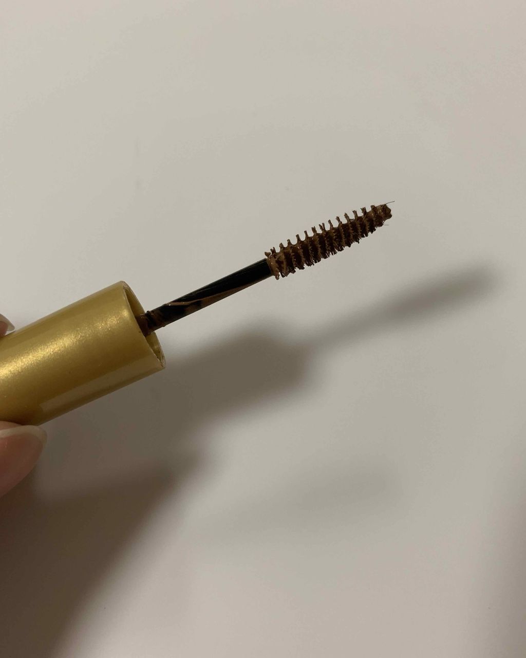 アイブロウマスカラ N BM01 ナチュラルブラウン/excel/眉マスカラを使ったクチコミ（2枚目）