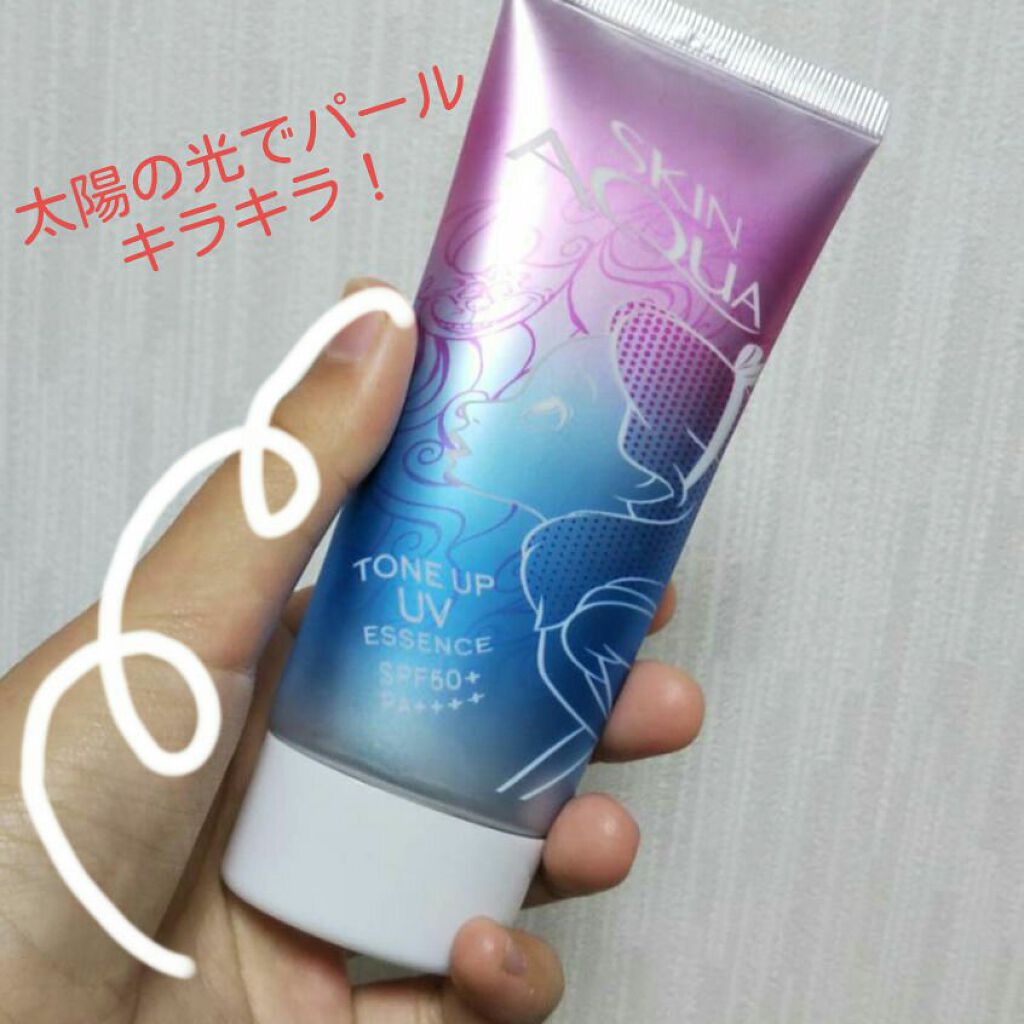 スキンアクア トーンアップUVエッセンス/スキンアクア/日焼け止めクリームを使ったクチコミ(2枚目)