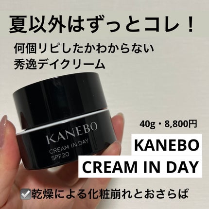 クリーム イン デイ/KANEBO/フェイスクリームを使ったクチコミ(1枚目)