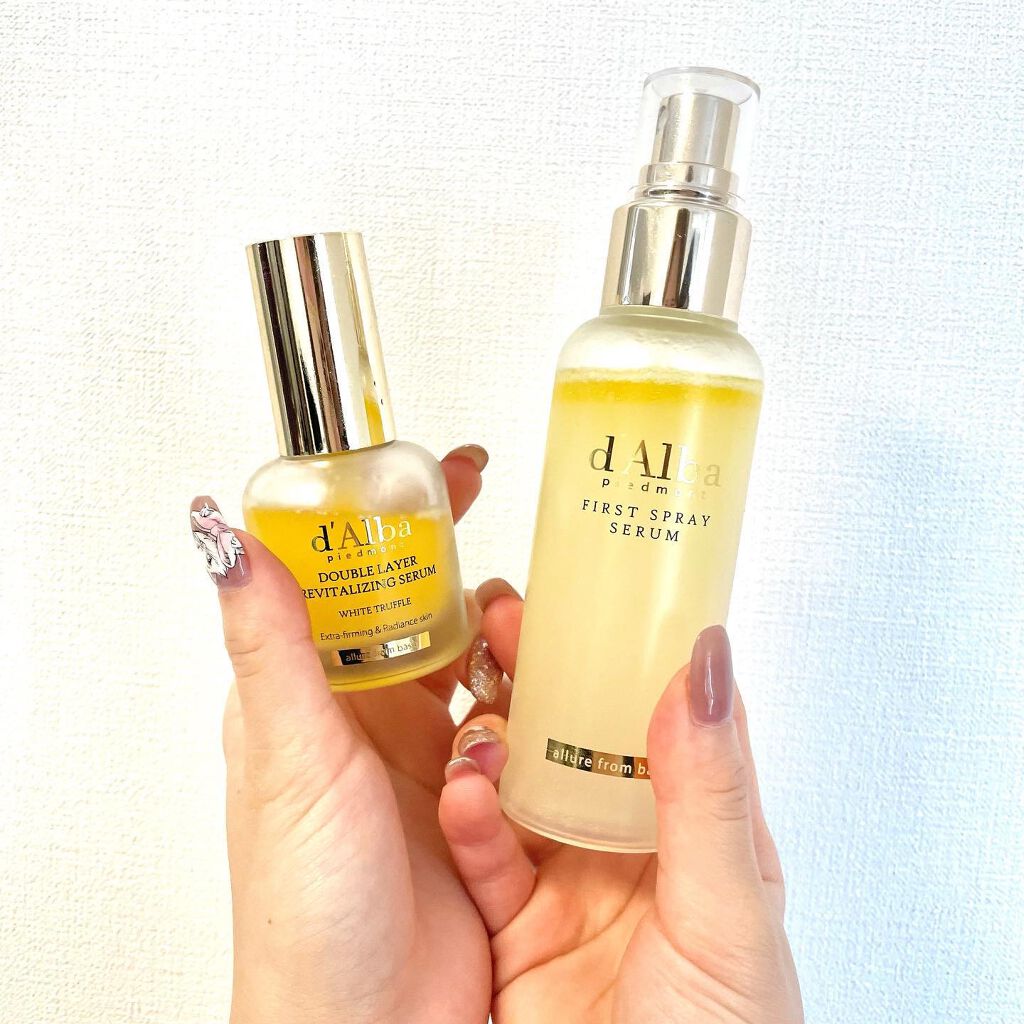 ダルバ ホワイトトリュフファーストスプレーセラム/ダルバ/ミスト状化粧水を使ったクチコミ（1枚目）