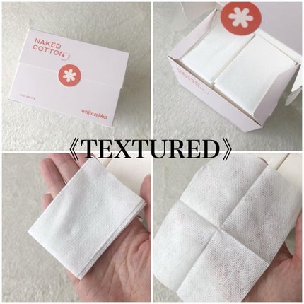 NAKED COTTON CLASSIC/White Rabbit/コットンを使ったクチコミ(4枚目)