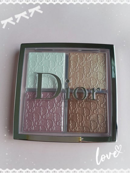 ディオール バックステージ フェイス グロウ パレット/Dior/ハイライトを使ったクチコミ(3枚目)