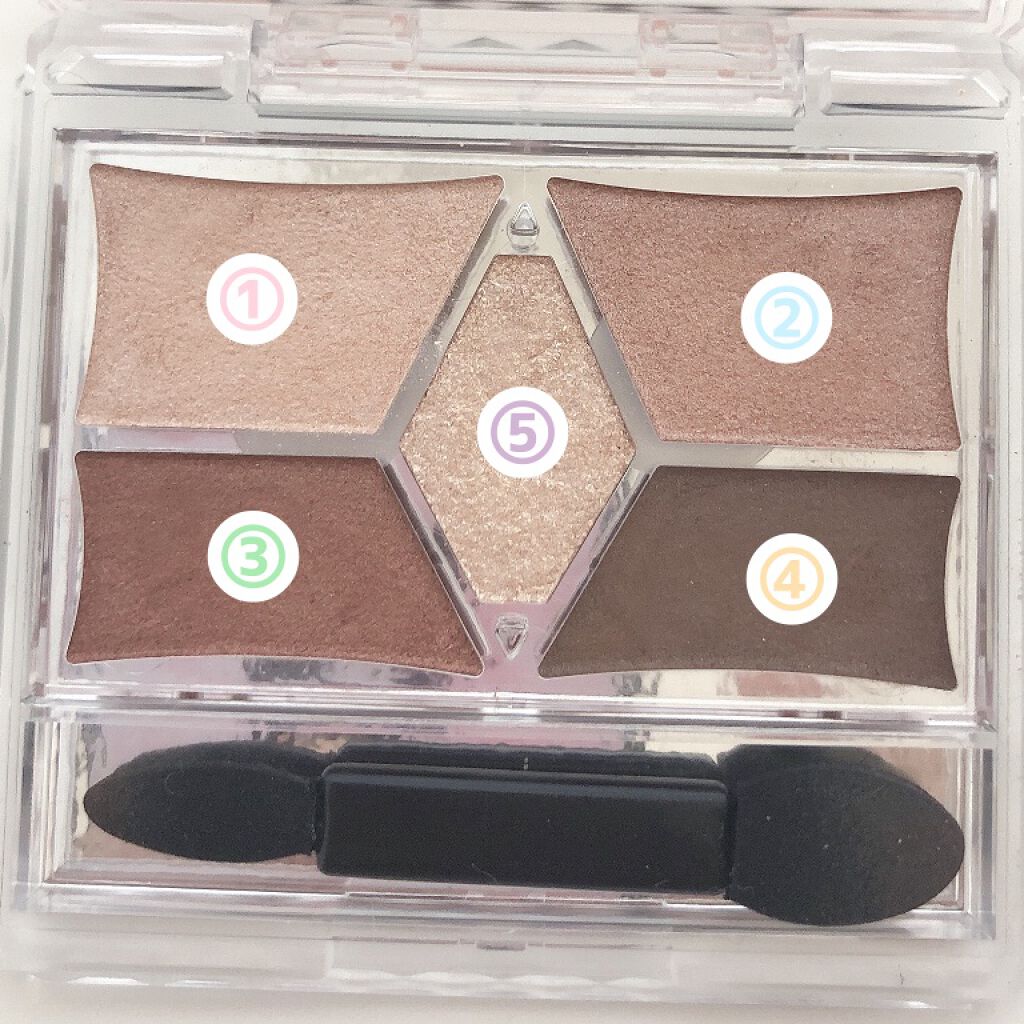 【旧品】パーフェクトスタイリストアイズ/キャンメイク/アイシャドウパレットを使ったクチコミ（2枚目）