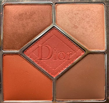 【旧】サンク クルール クチュール 869 レッド タータン/Dior/アイシャドウパレットを使ったクチコミ（2枚目）