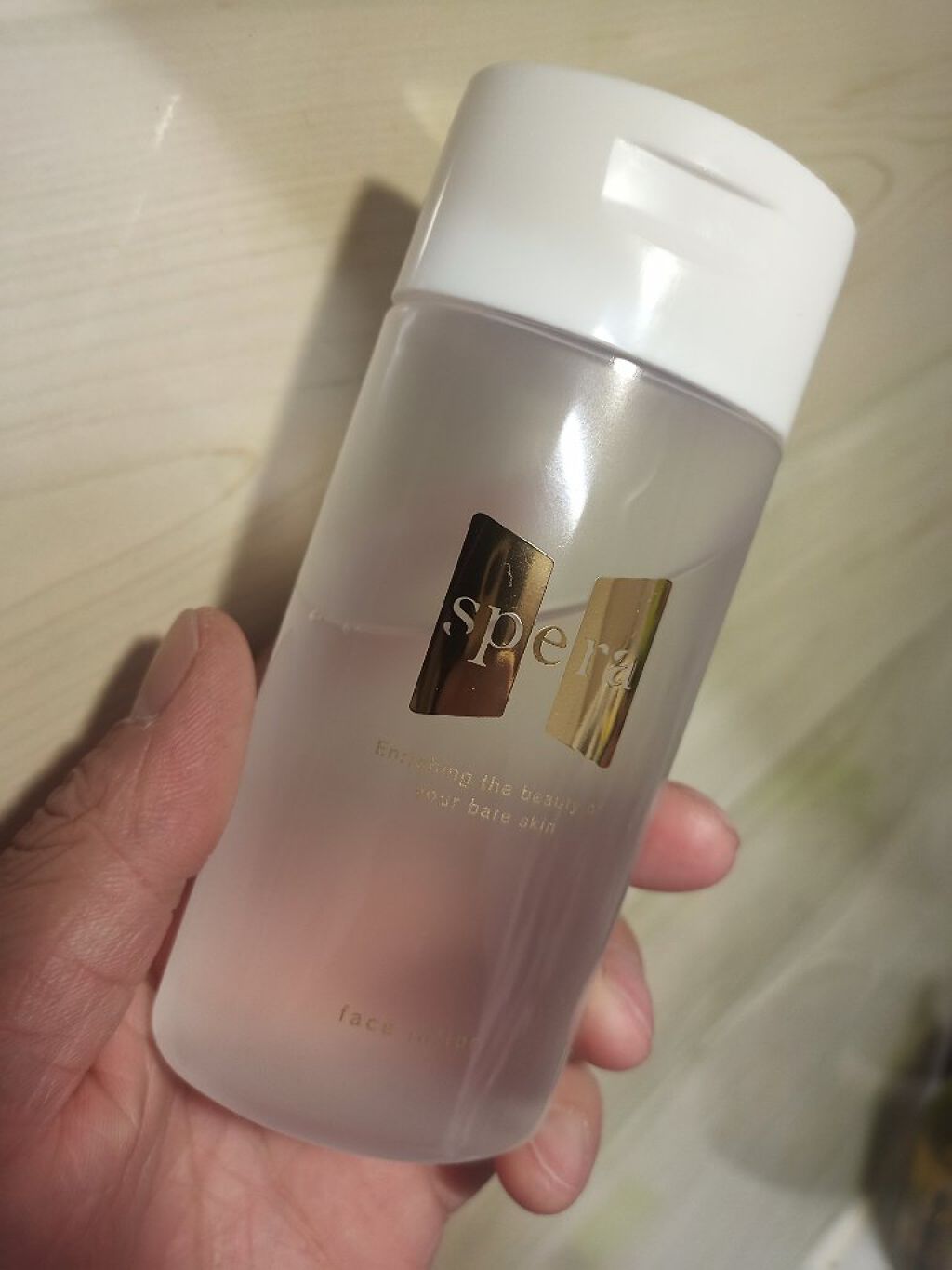 speraフェイスローション/spera/化粧水を使ったクチコミ（1枚目）