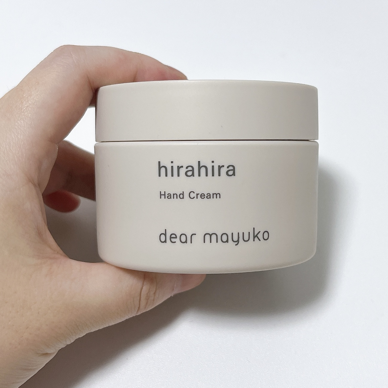 ハンドクリーム hirahira/dear mayuko/ハンドクリームを使ったクチコミ（1枚目）