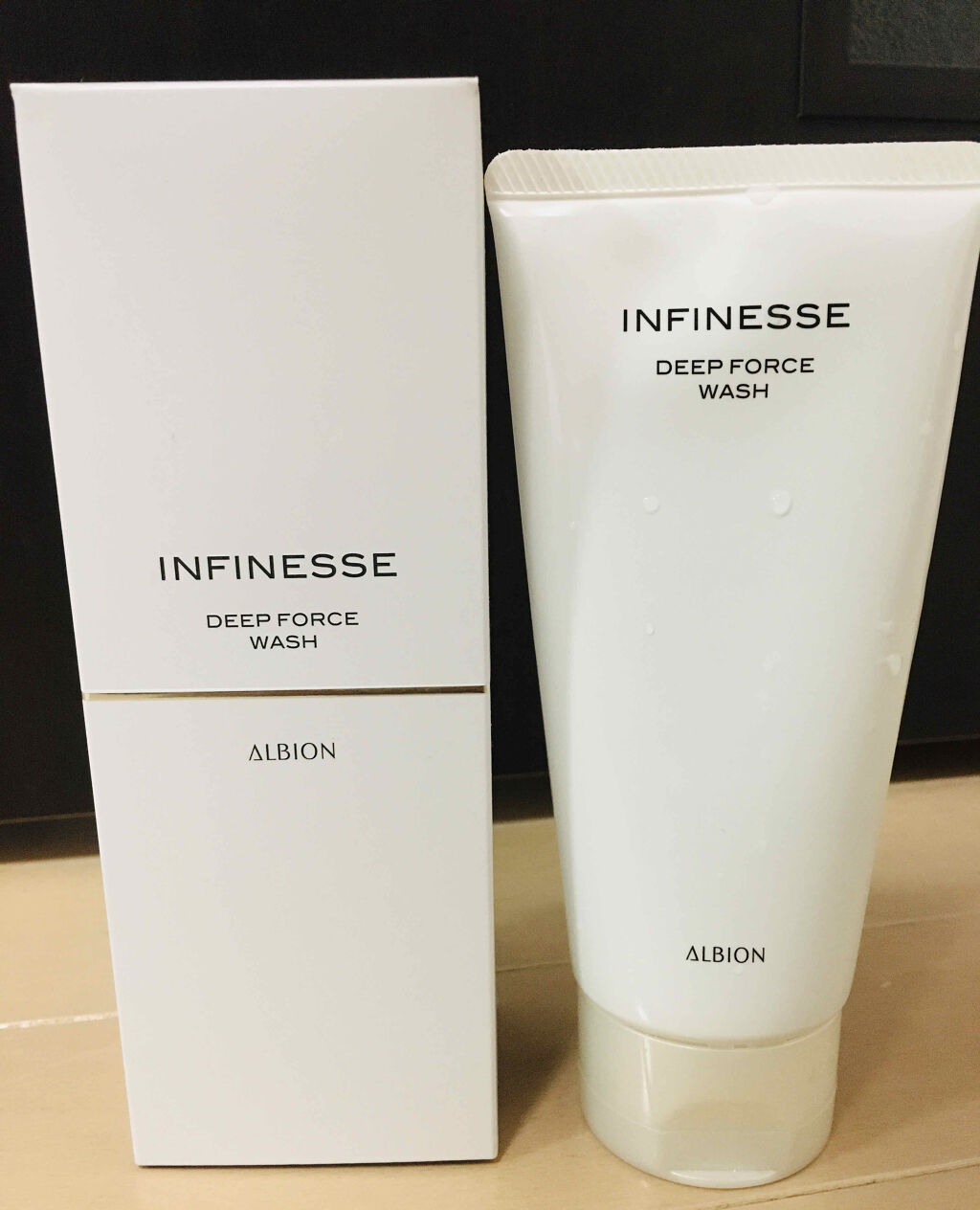 アンフィネス ディープフォース ウォッシュ/ALBION/洗顔フォームを使ったクチコミ（1枚目）