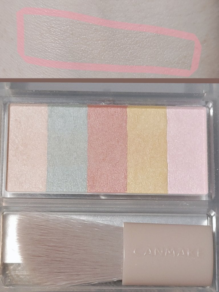 パステルヴェールコンシーラー/キャンメイク/パレットコンシーラーを使ったクチコミ(3枚目)