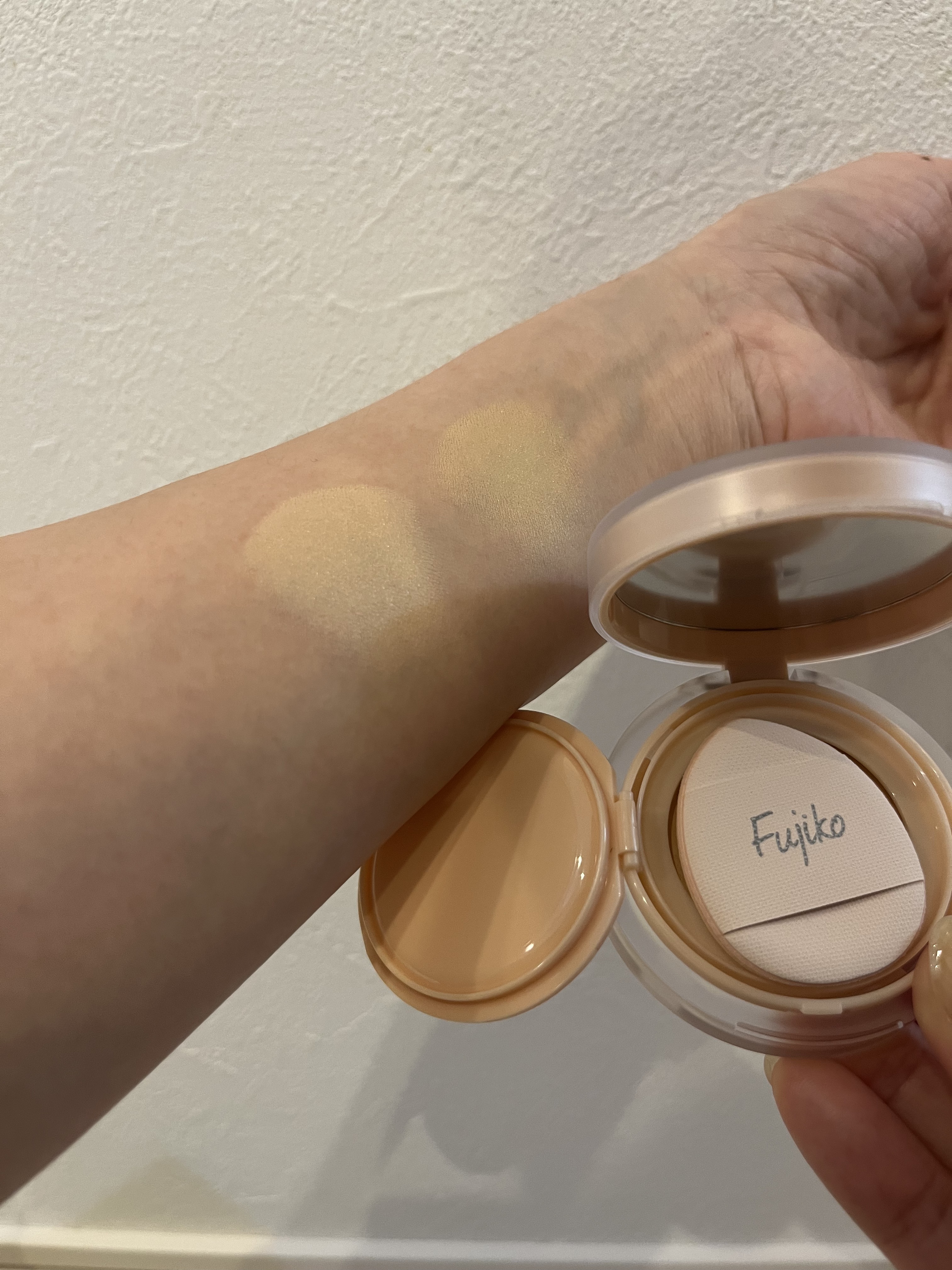 お直しパクト/Fujiko/クリーム・エマルジョンファンデーションを使ったクチコミ（2枚目）