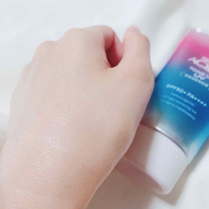 スキンアクア トーンアップUVエッセンス/スキンアクア/日焼け止めクリームを使ったクチコミ(2枚目)