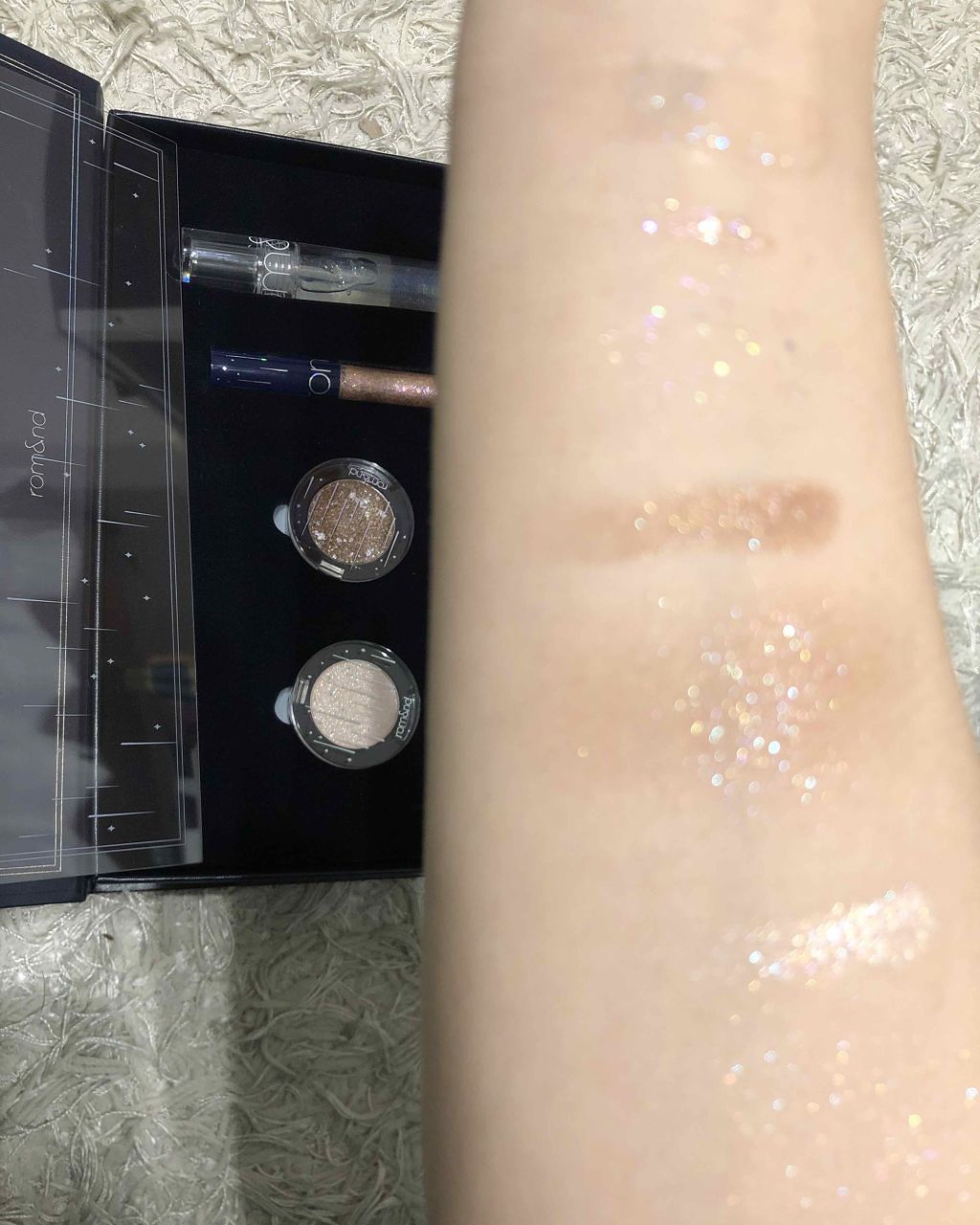 グラスティングウォーターティント/rom&nd/リップティントを使ったクチコミ(3枚目)