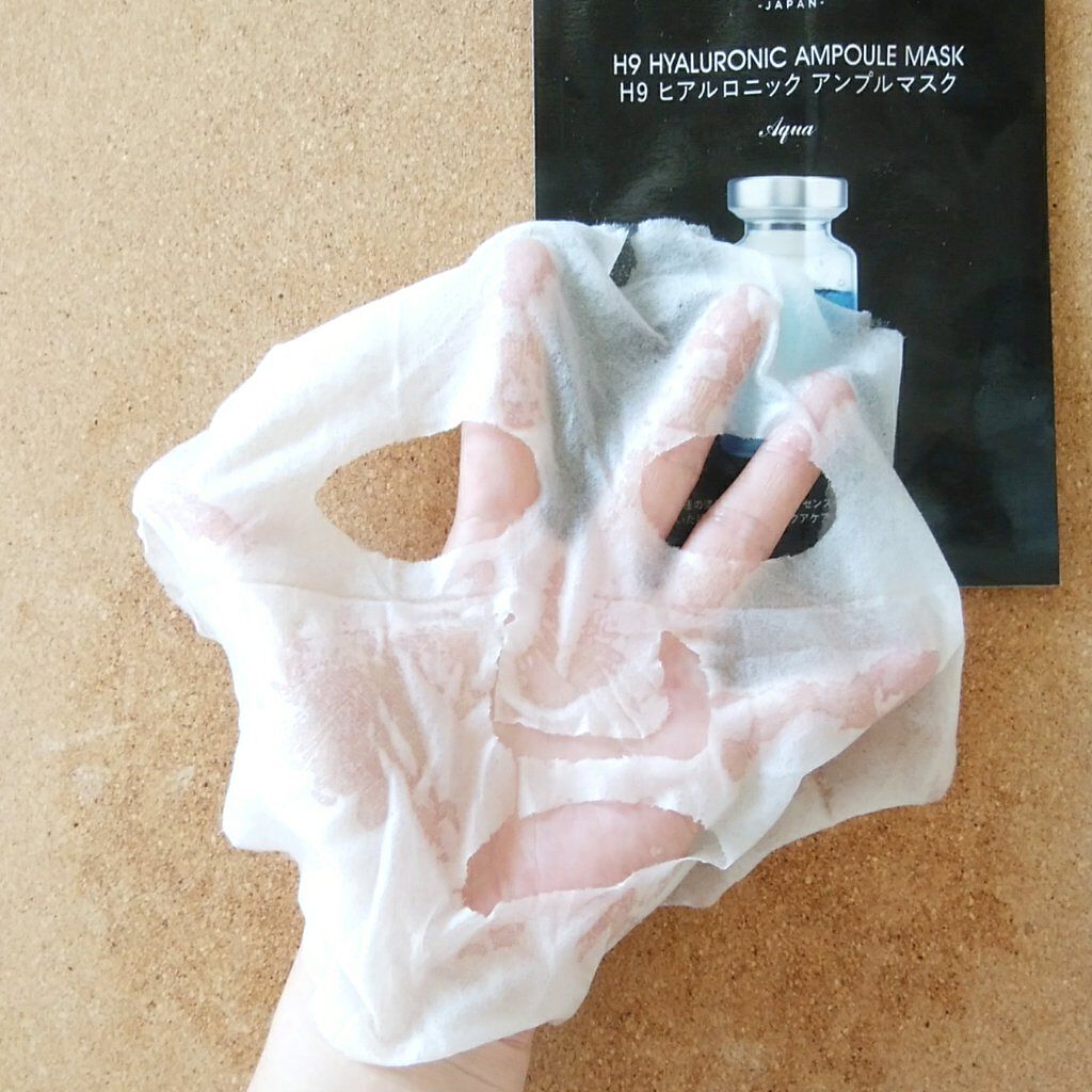 H9 ヒアルロニック アンプルマスク/JMsolution/シートマスク・パックを使ったクチコミ（2枚目）