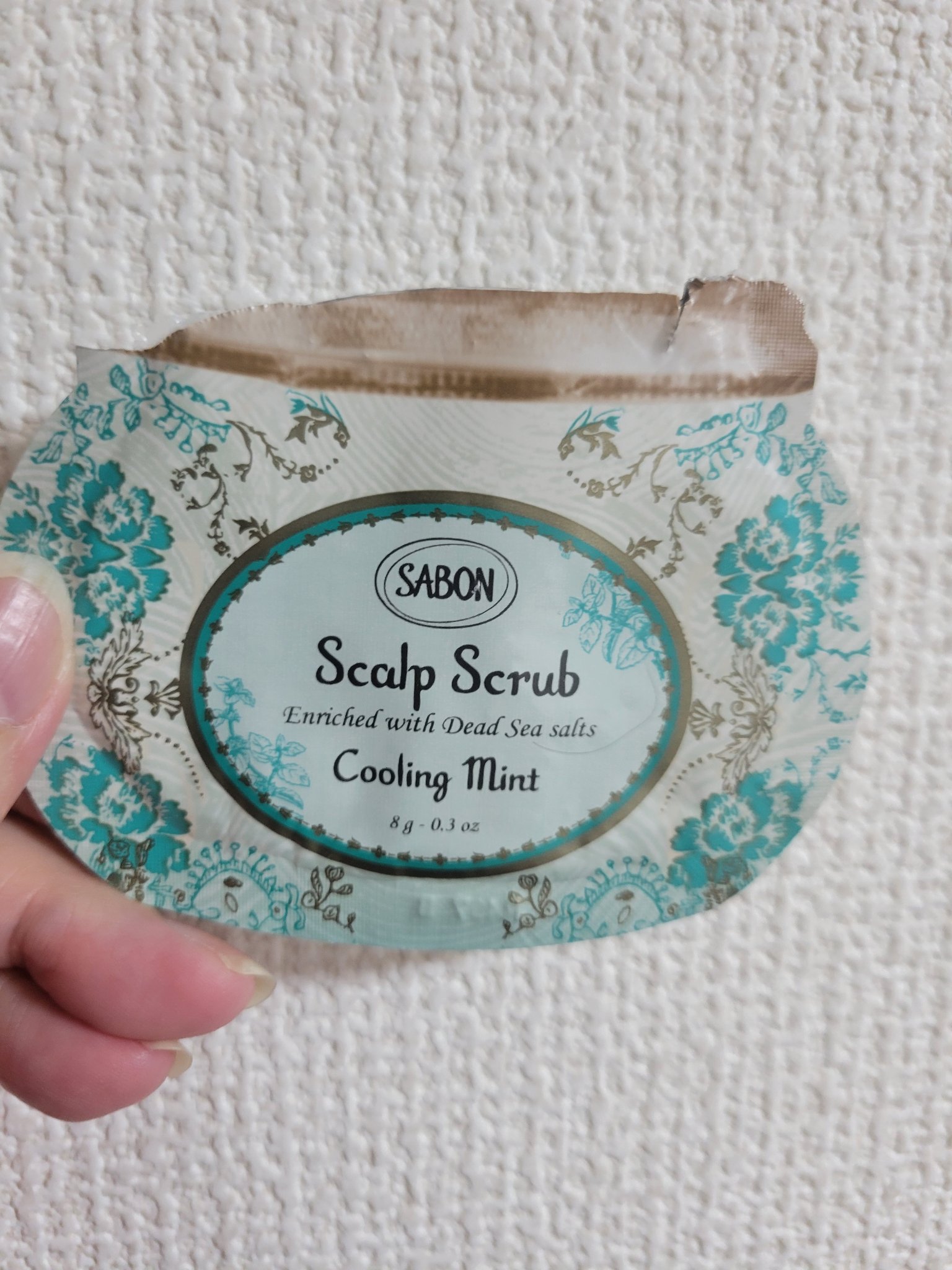 ヘッドスクラブ リフレッシング(ミント)/SABON/ヘッドスクラブを使ったクチコミ（1枚目）