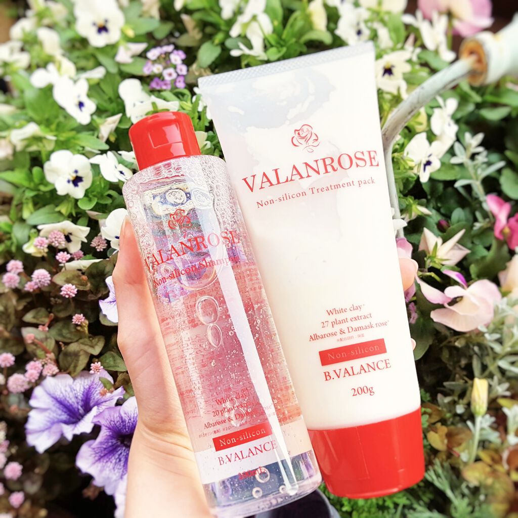 ノンシリコンシャンプー＆トリートメント/VALANROSE/市販シャンプーを使ったクチコミ（1枚目）