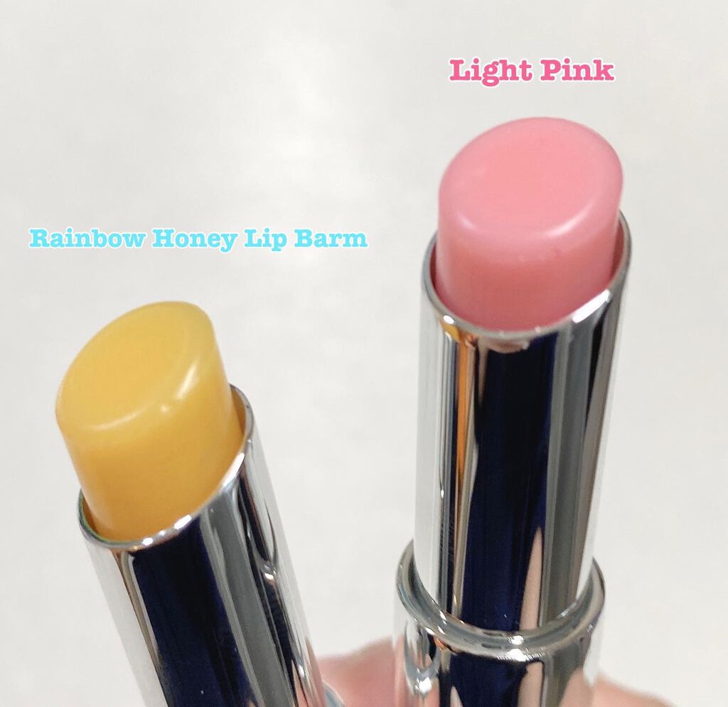 YNM  レインボーハニーリップバーム/YNM/リップバームを使ったクチコミ（3枚目）