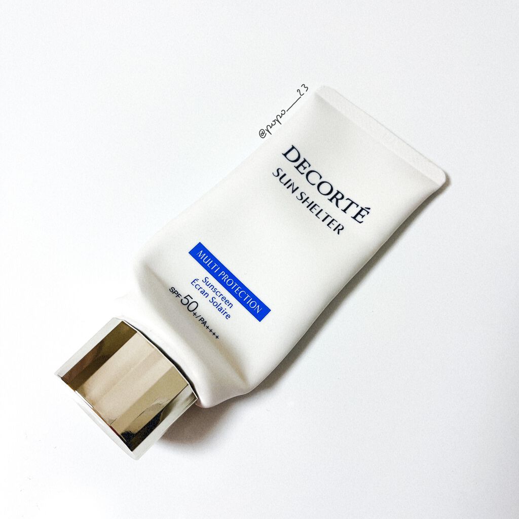 サンシェルター マルチ プロテクション 60g/DECORTÉ/日焼け止めミルクを使ったクチコミ（1枚目）
