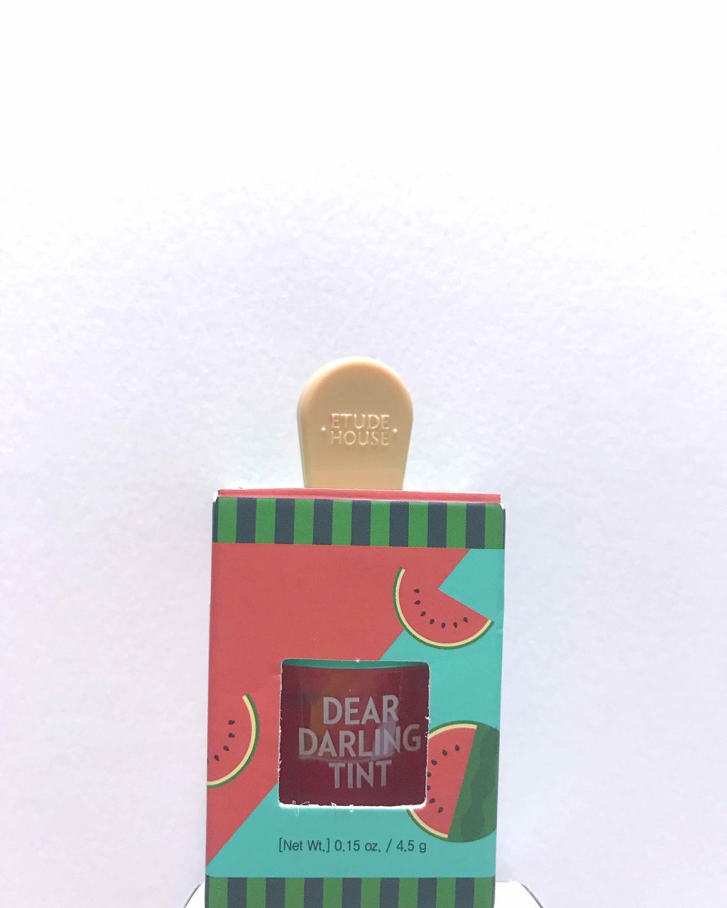 ディアダーリン ウォータージェルティント （アイスティント）/ETUDE/口紅を使ったクチコミ（1枚目）