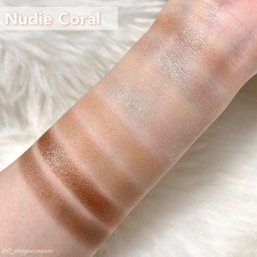 デイリズムアイパレット #Nudie Coral/heimish/アイシャドウパレットを使ったクチコミ（3枚目）