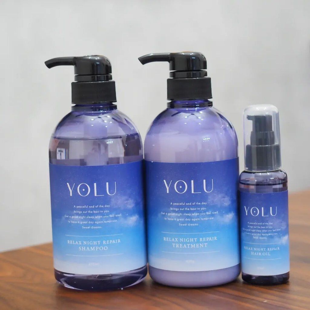 リラックスナイトリペア シャンプー／トリートメント/YOLU/市販シャンプーを使ったクチコミ（1枚目）