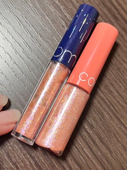 リキッド グリッター シャドウ/rom&nd/グリッターを使ったクチコミ(1枚目)