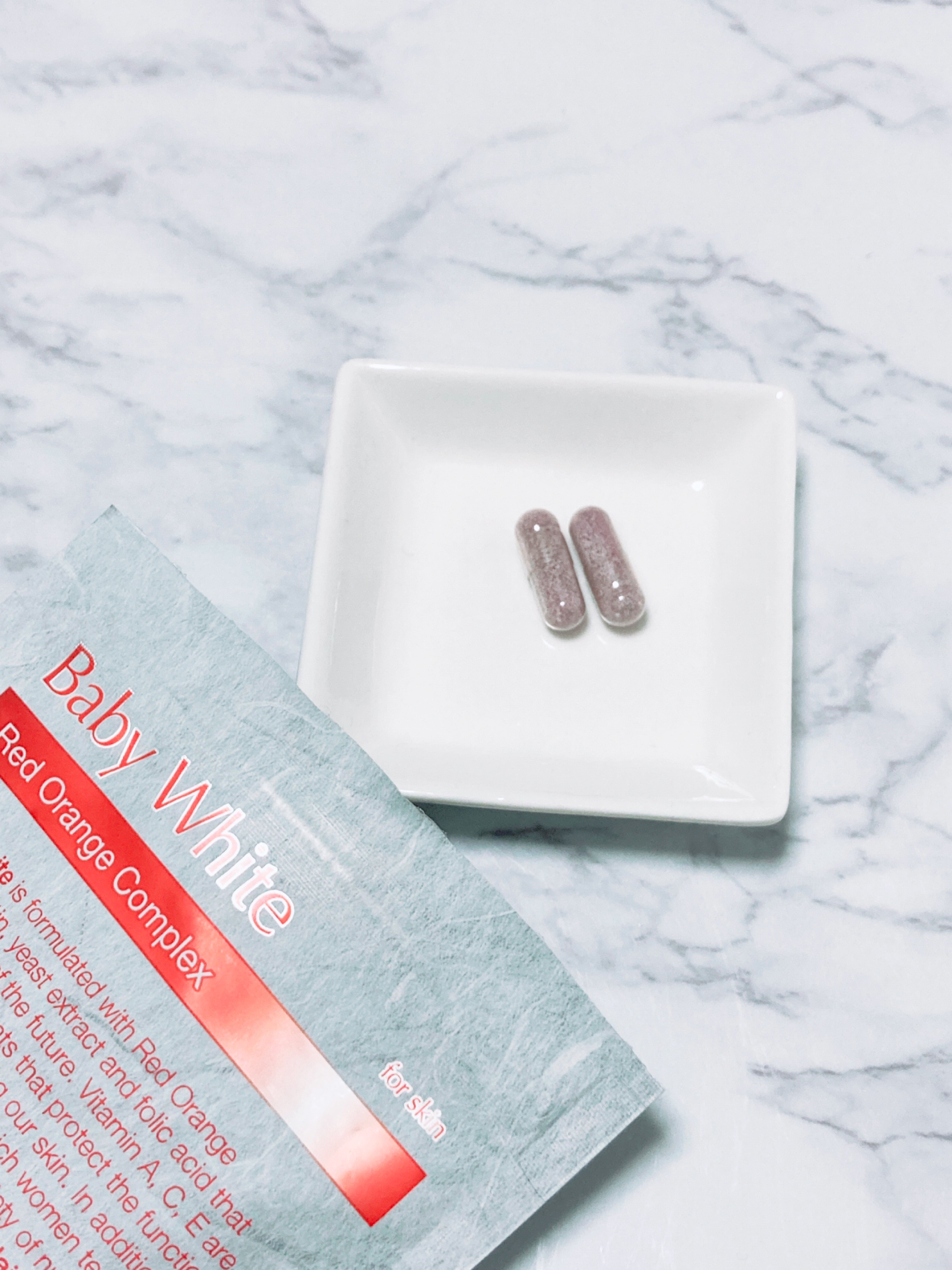 Baby White 60粒/renaTerra/美容サプリメントを使ったクチコミ（2枚目）