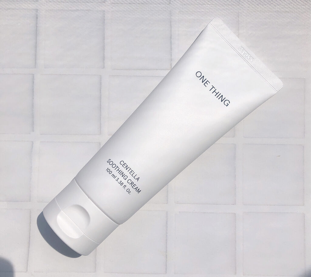センテラスージングクリーム/ONE THING/フェイスクリームを使ったクチコミ（3枚目）