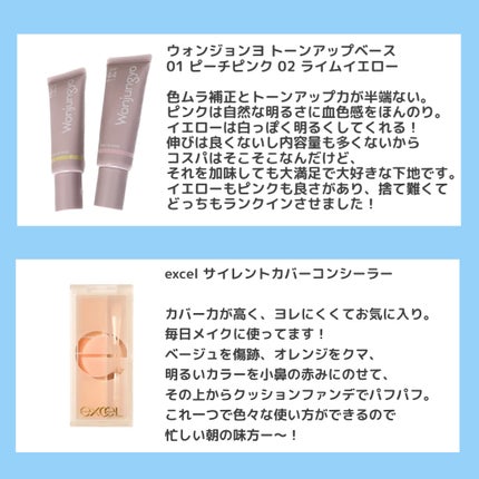 ウォンジョンヨ トーンアップベース/Wonjungyo/化粧下地を使ったクチコミ(3枚目)