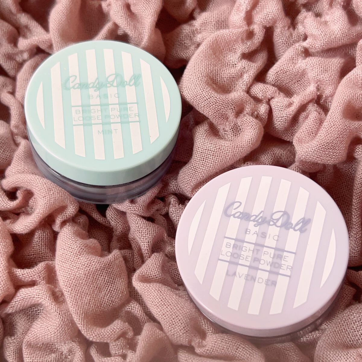 ブライトピュアルースパウダー ラベンダー/CandyDoll/ルースパウダーを使ったクチコミ（1枚目）