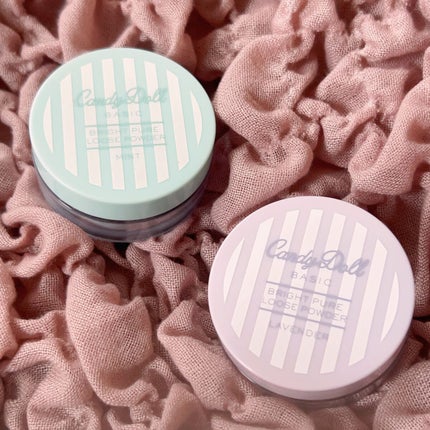 ブライトピュアルースパウダー ラベンダー/CandyDoll/ルースパウダーを使ったクチコミ(1枚目)