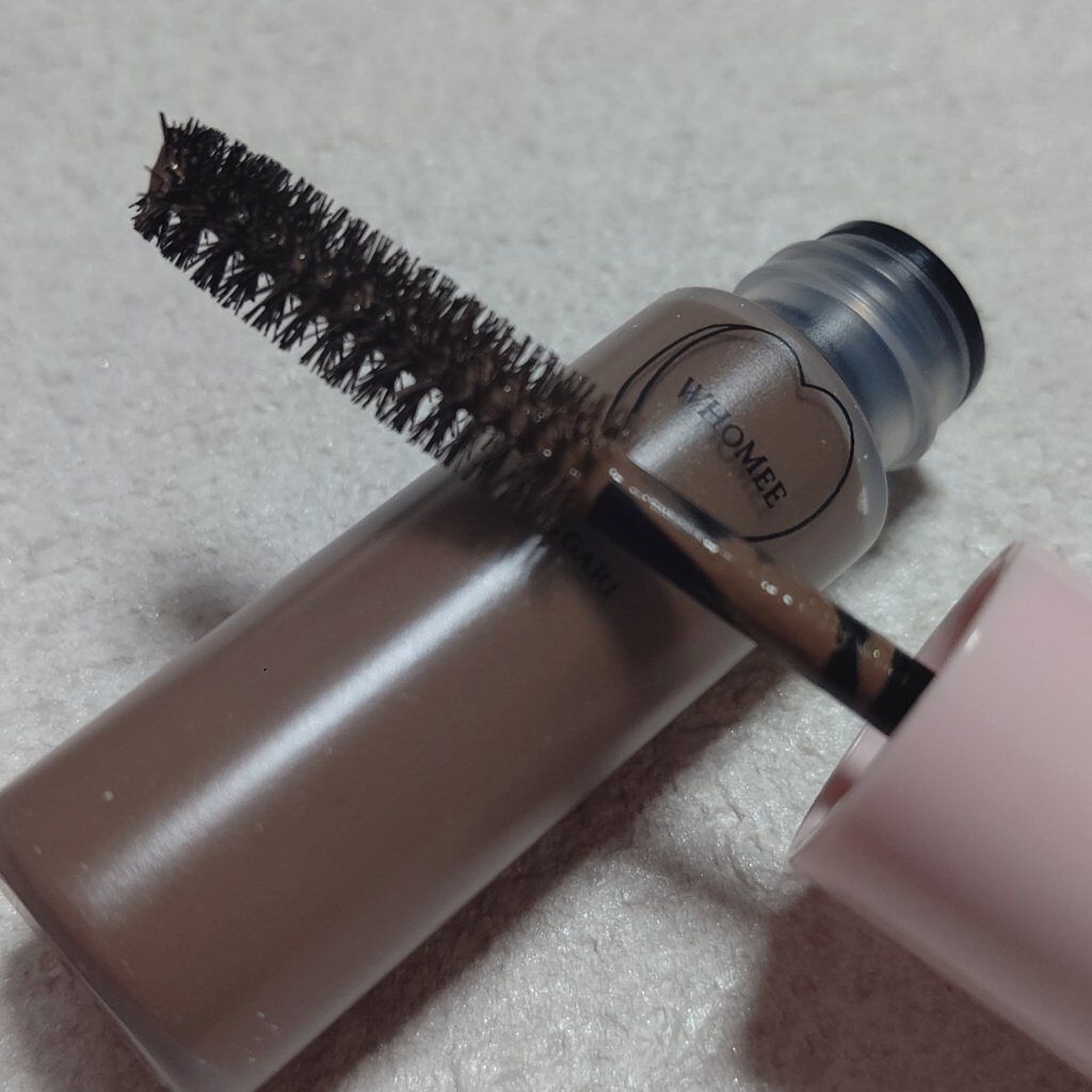 マルチマスカラ daily brown デイリーブラウン/WHOMEE/眉マスカラを使ったクチコミ（3枚目）
