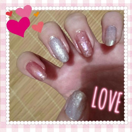 キキララ ネイル/DAISO/マニキュアを使ったクチコミ(1枚目)