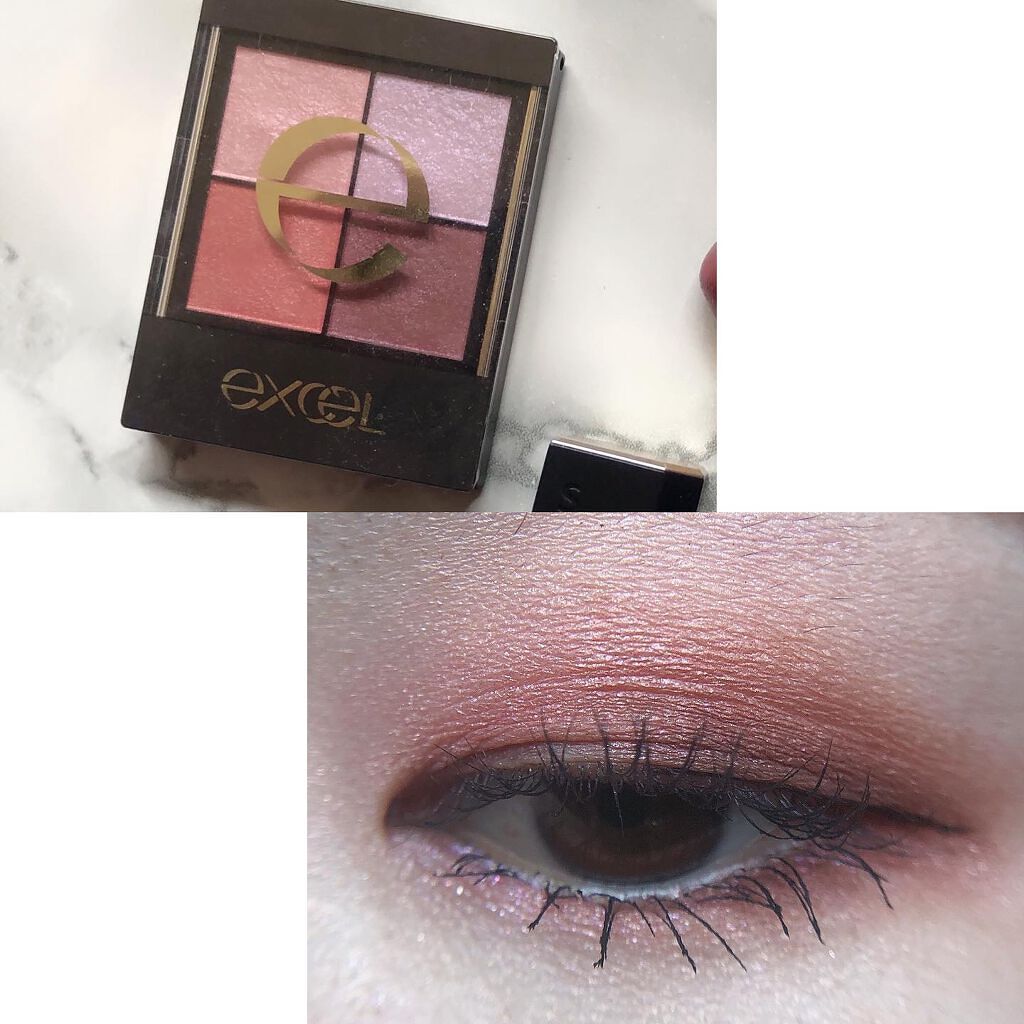 あゆみ on LIPS 「・\#todaysmake/・アイシャドウ☑@excelmak..」(2枚目)