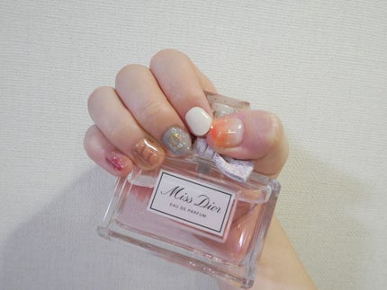 セミキュアジェルネイル(ハンド)/ohora/ネイルシールを使ったクチコミ(1枚目)