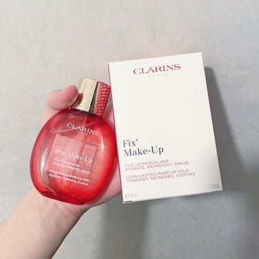 フィックス メイクアップ/CLARINS/ミスト状化粧水を使ったクチコミ（1枚目）