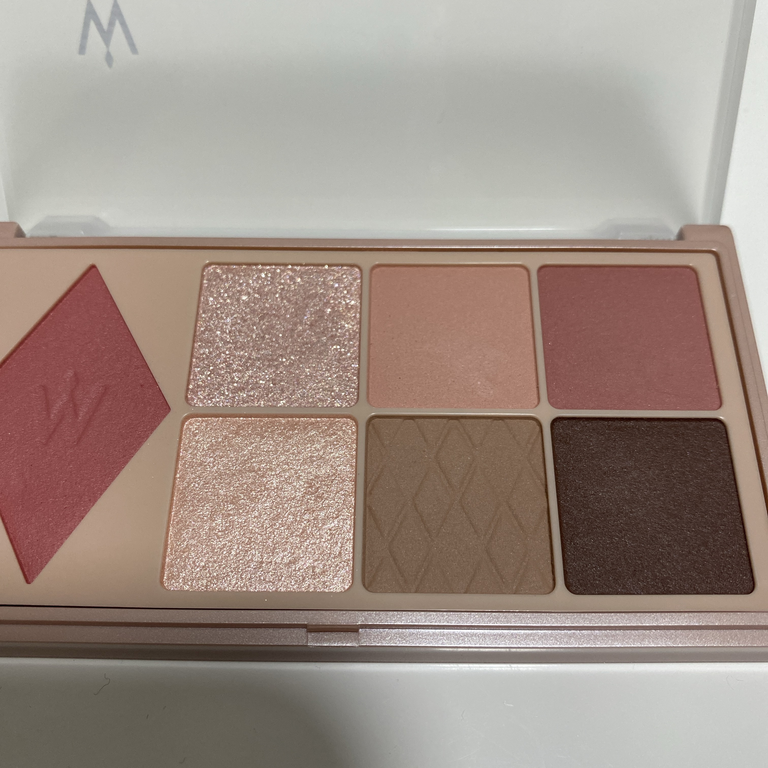 ウォンジョンヨ Ｗ デイリームードアップパレット /Wonjungyo/アイシャドウパレットを使ったクチコミ（3枚目）