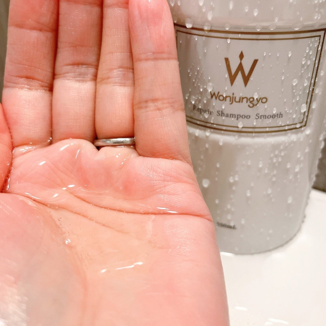 ウォンジョンヨ リペアシャンプー スムース/リペアトリートメント スムース/Wonjungyo/市販シャンプーを使ったクチコミ(2枚目)