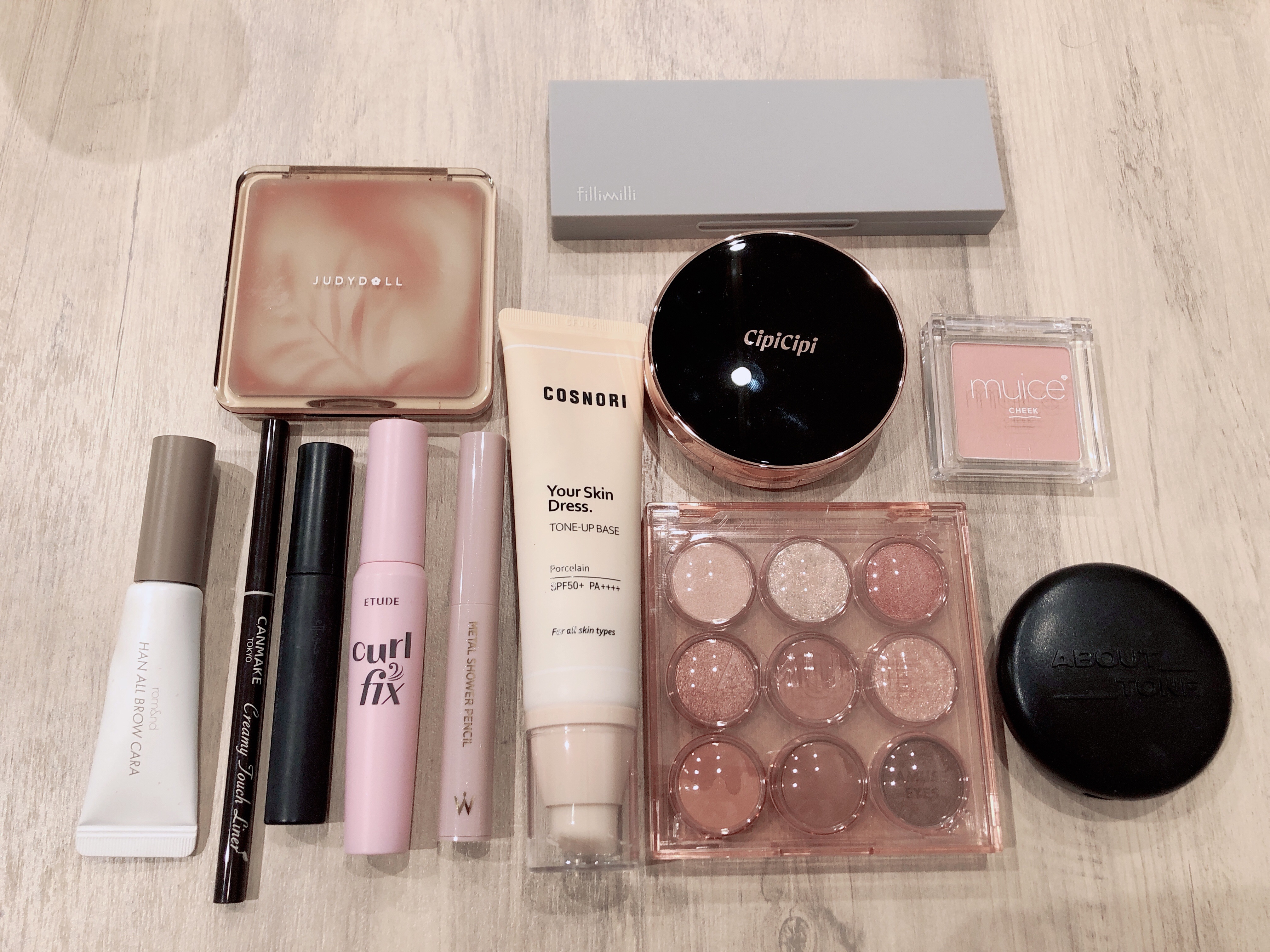 JUDYDOLL メリハリマスターパレット/JUDYDOLL/パウダーハイライトを使ったクチコミ（1枚目）