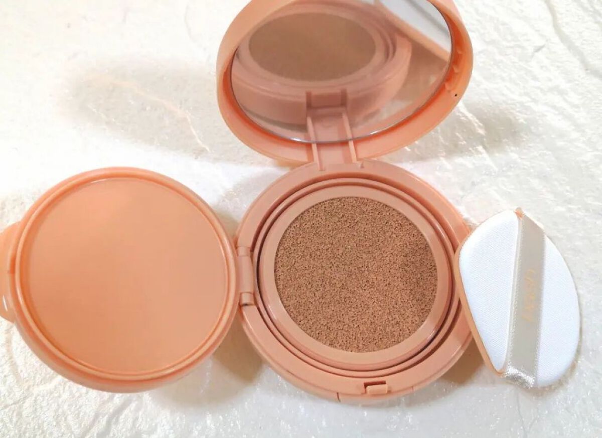 クラウド スキン グロー クッション XX01 ホンデ/HASH/クッションファンデーションを使ったクチコミ（3枚目）