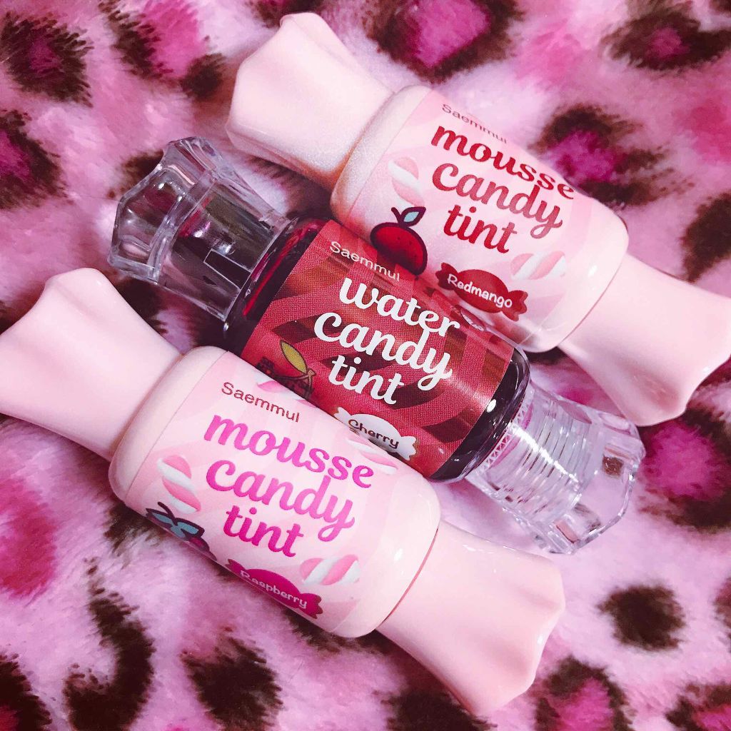 ムース キャンディー ティント/the SAEM/リップティントを使ったクチコミ（1枚目）