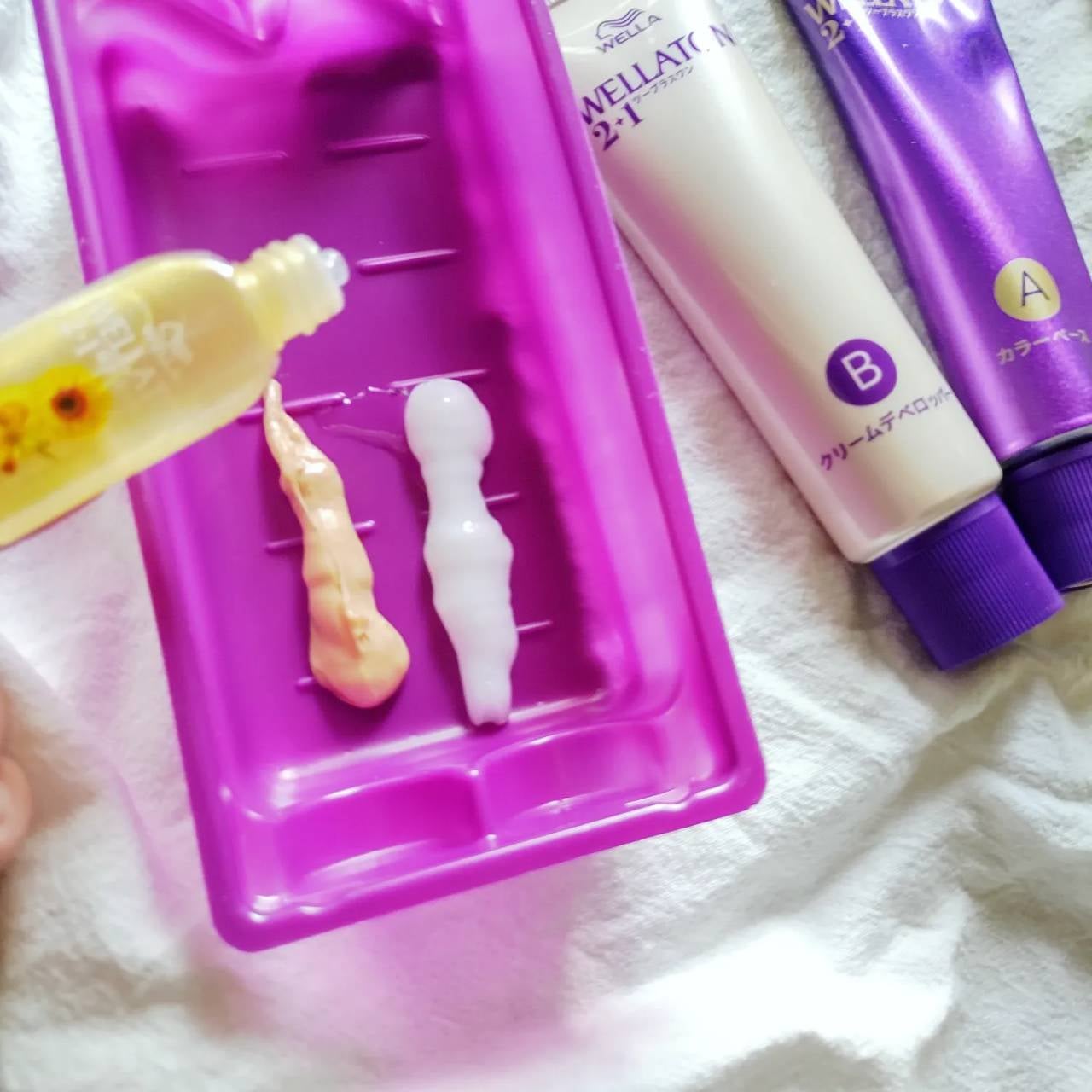 ウエラトーン ツープラスワン クリームタイプ/ウエラ/ヘアカラーを使ったクチコミ(2枚目)