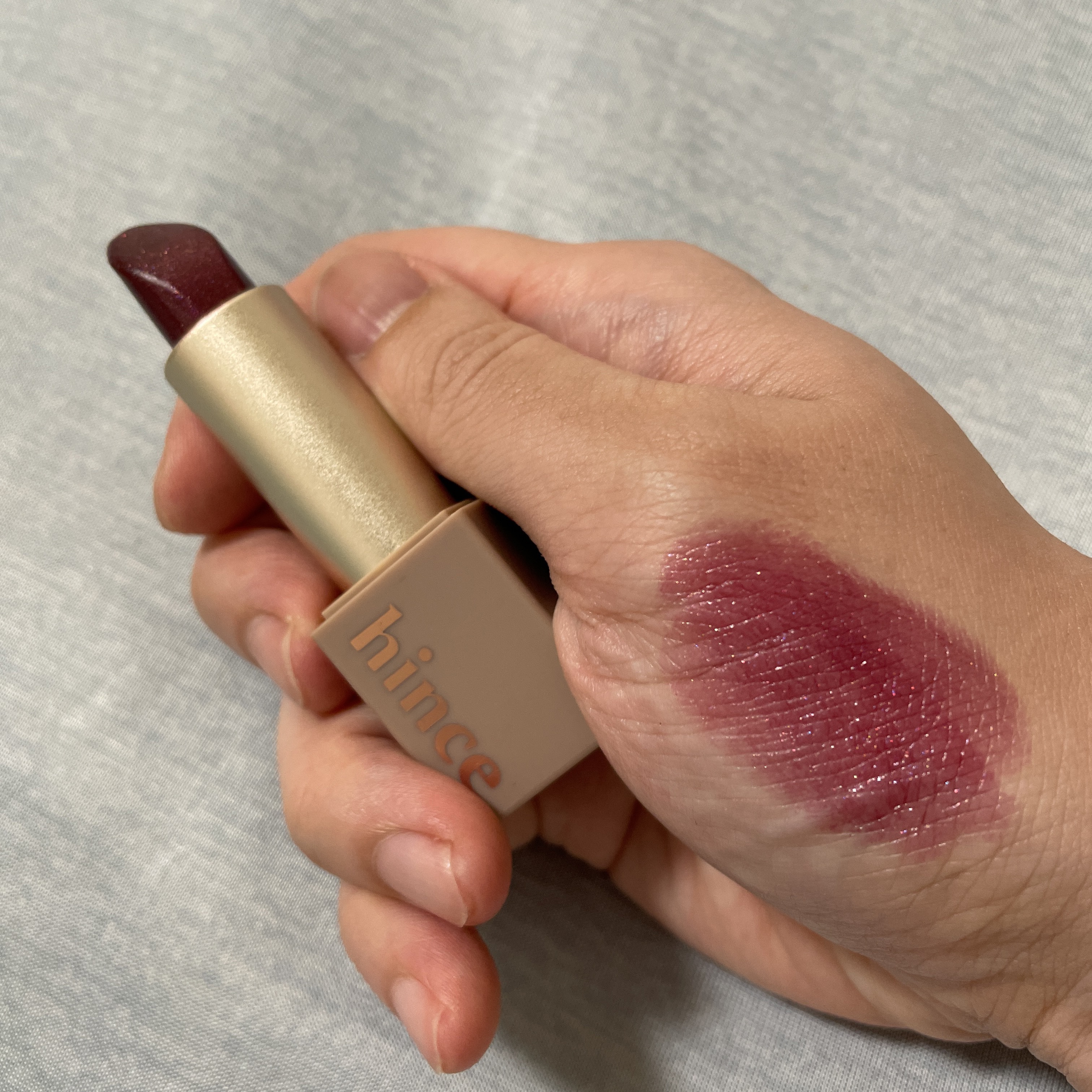 ムードインハンサーシアー/hince/口紅を使ったクチコミ（1枚目）