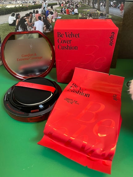 ビーベルベットカバークッション/espoir/クッションファンデーションを使ったクチコミ(4枚目)