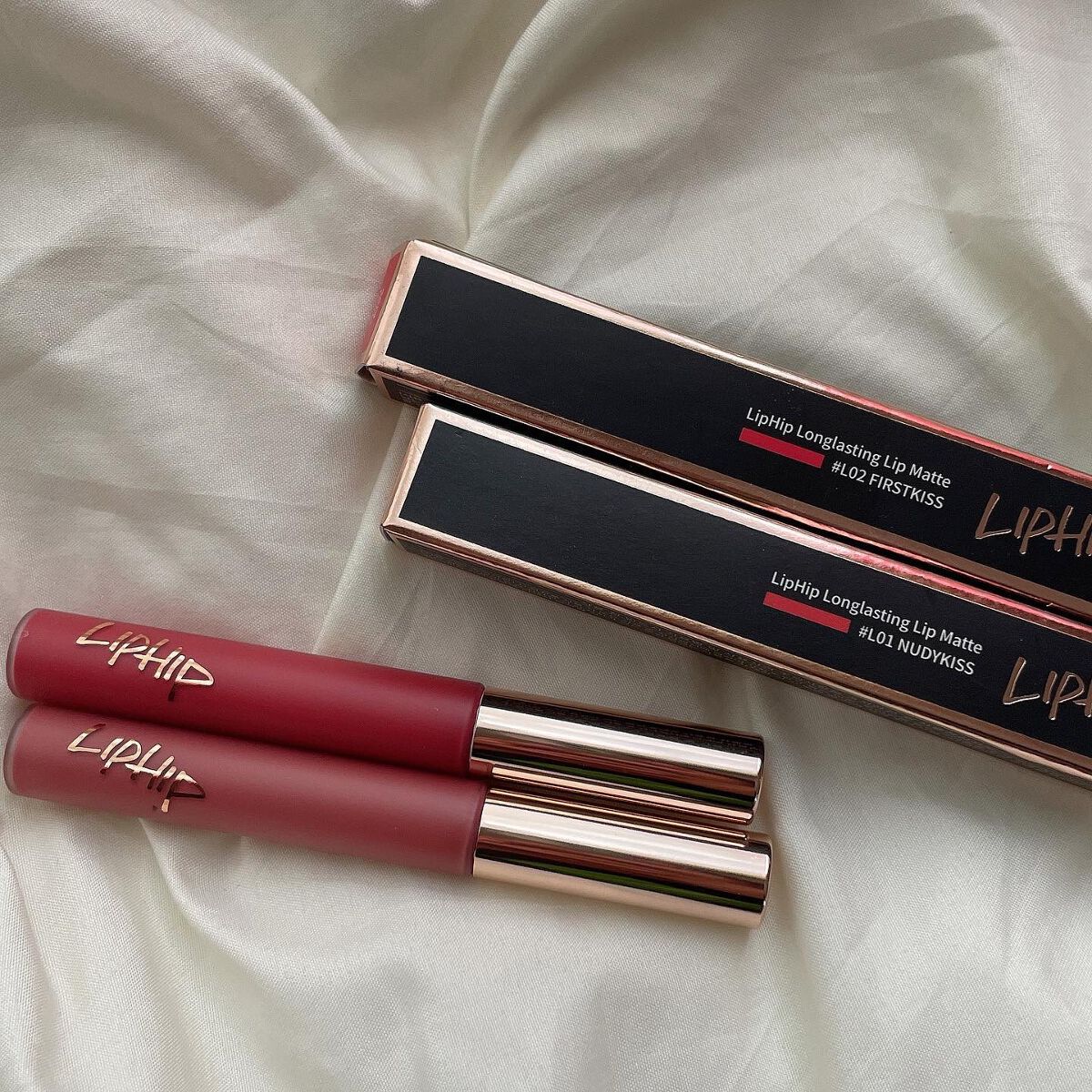 ロングラスティングマットティント/LIPHIP(リップヒップ)/リップティントを使ったクチコミ(6枚目)