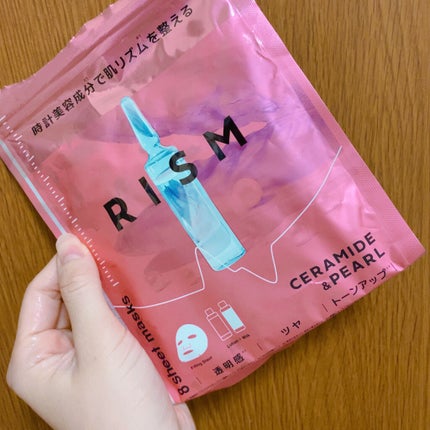 デイリーケアマスク セラミド&パール/RISM/シートマスク・パックを使ったクチコミ(1枚目)