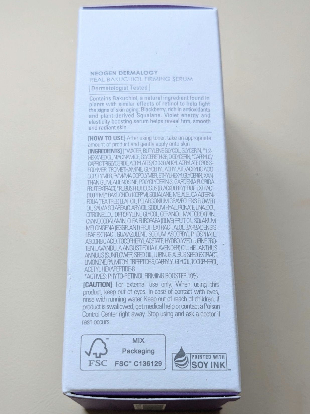 リアルバクチオールファーミングセラム/NEOGEN/美容液を使ったクチコミ(4枚目)