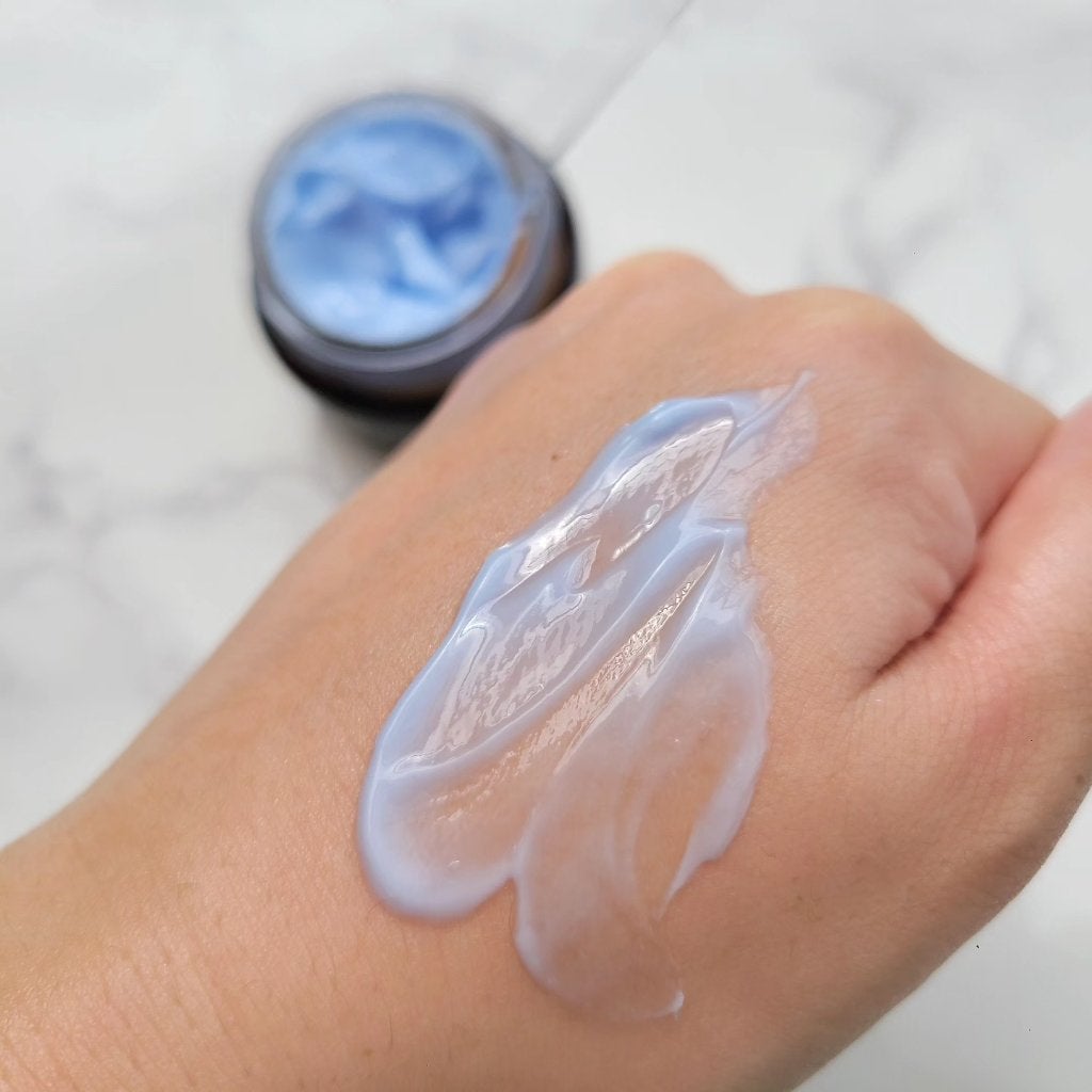 ミッドナイトブルーカーミングクリーム/Klairs/フェイスクリームを使ったクチコミ(4枚目)