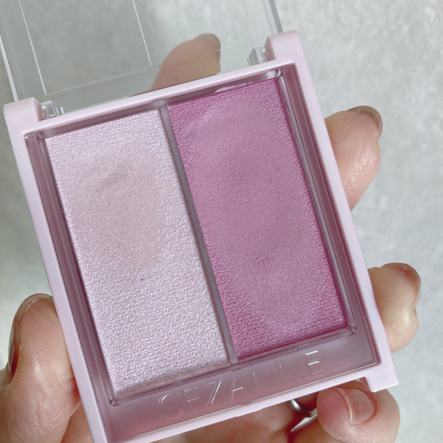 フェイスグロウカラー/CEZANNE/クリームハイライトを使ったクチコミ(3枚目)